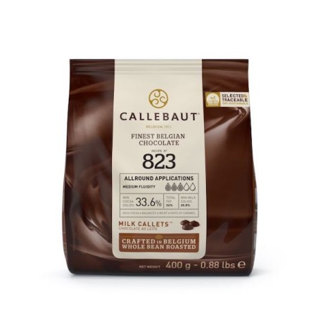 Callebaut Schokolade Callets Milch Zartbitter 33.6% 400g CS-CB556209