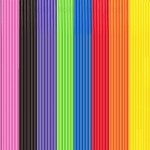 Bakeria 15cm Plastik Cake Pop Stiele Regenbogen 25 Stück Bakeria 15cm Plastik Cake Pop Stiele Regenbogen 25 Stück