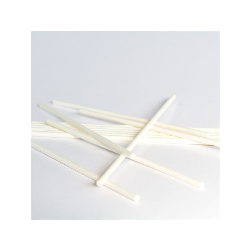 Bakeria 15cm Paper Cake Pop Sticks white, 25 pcs