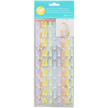 Wilton Bunny Treat Bags Pack of 20