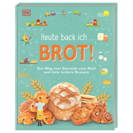 Kinderbackbuch Brot Backen ab 6 Jahren - 9783831044214