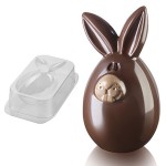 Silikomart Lucky Bunny Schokoladengiessform, 28.5x15cm