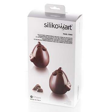 Silikomart Hartplastik Schokoladengiessform Paul Chino Küken SM-70.602.99.0065