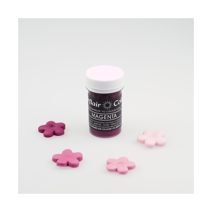 Sugarflair Magenta Paste Food Colour 25g