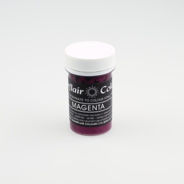 Kosher Food Colouring Magenta Pastel Concetrated Paste Colours by Sugarflair