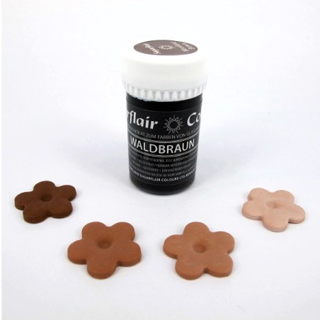 Woodland Brown Paste Colour by Sugarflair - Kosher Food Colouring