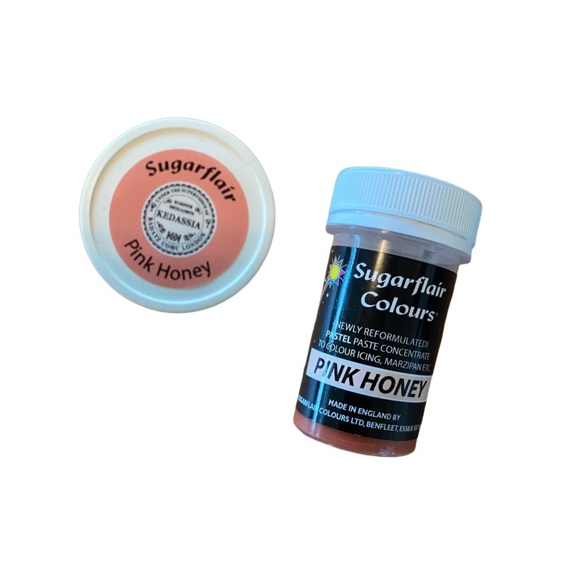 Sugarflair Pastel Paste Colour - Pink Honey, 25g