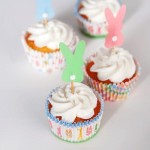 Anniversary House Easter Bunny Cupcake Topper, 12 pcs