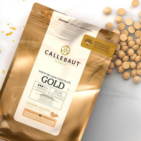 Callebaut Chocolate Callets -Gold- 400g