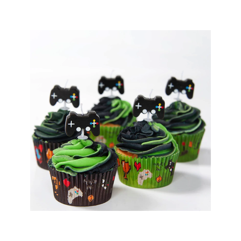 Anniversary House Party Pick Candles Gaming, 5 pcs