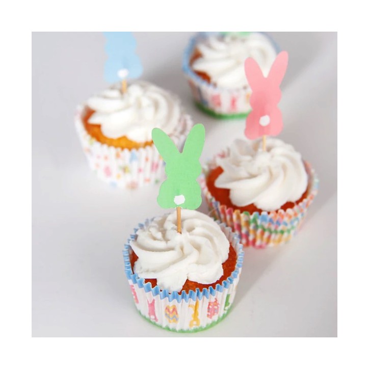 Anniversary House Happy Easter Cupcake Förmchen – 75 Stück für Oster-Muffins Anniversary House Happy Easter Cupcake Förmchen – 75 Stück für Oster-Muffins