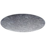 3mm Round Cake Board Silver, 12.5cm