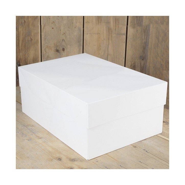 FunCakes Folding Cake Box 40x30x15cm – Rectangular Cake Transport Box FunCakes Folding Cake Box 40x30x15cm – Rectangular Cake Transport Box