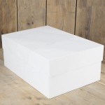 FunCakes Oblong Cake Box white 40x30x15cm