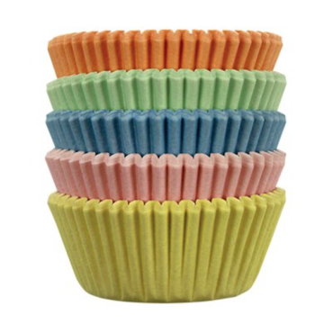 PME Mini Paper Cupcake Liners Pastel 100 pcs PME-BC721