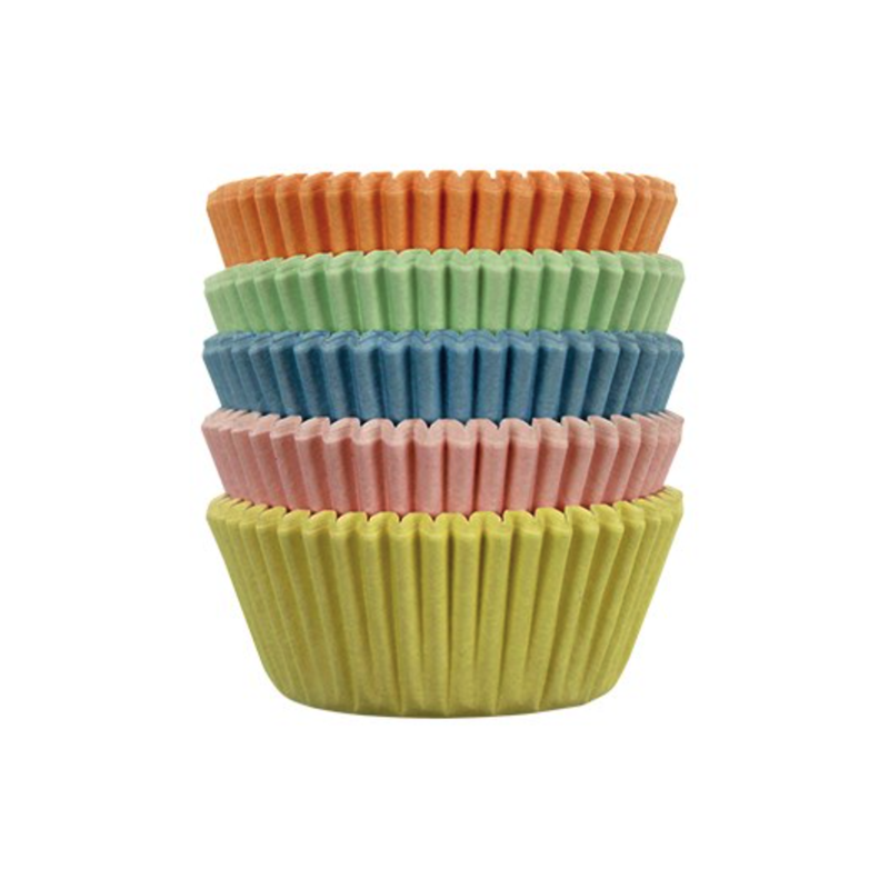 PME Mini Cupcakes Baking Cups Pastel, 100pcs