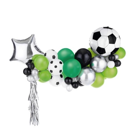 PartyDeco Balloon Arch Kit Soccer 85 Pieces 150cm PD-GBN8
