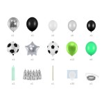 PartyDeco Soccer Balloon Garland Kit, 150cm