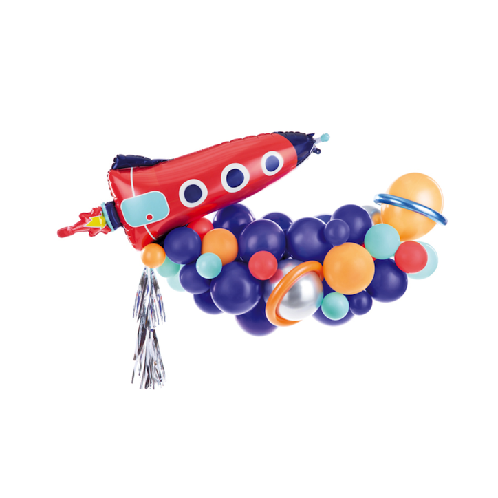 PartyDeco Rocket Balloon Garland Kit 154cm PartyDeco Rocket Balloon Garland Kit 154cm