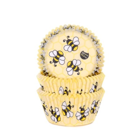 Bee Cupcake Liners - 1852BEE50 House of Marie