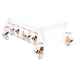 Amscan Beautiful Horses Table Cover, 180x120cm