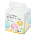 Birkmann Mini Cupcake Papierbackförmchen Pastell, 100 Stück