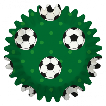 Birkmann Mini Cupcake Paper Cases Soccer 45mm EH-7590797