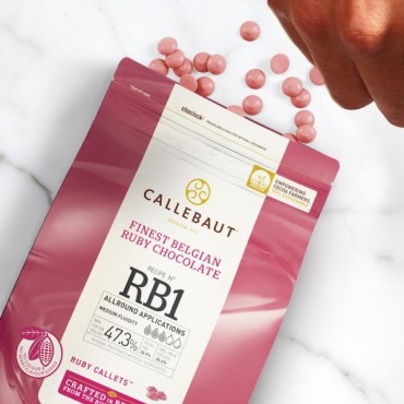 Callebaut Schokolade Callets Ruby 47.3% 400g CS-CB645859