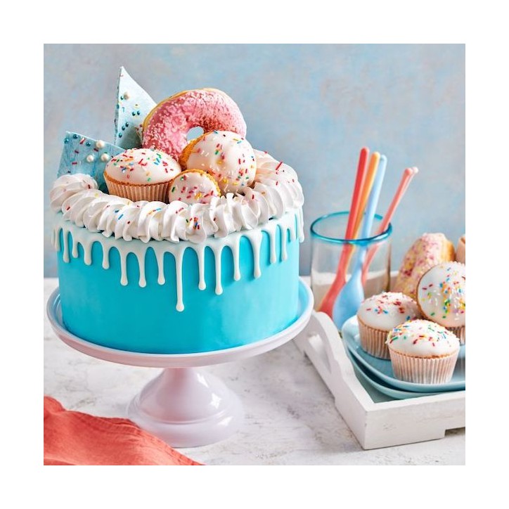 FunCakes Dip'n Drip White Fondant Glaze 375g