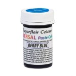 Sugarflair Universal Paste Colour Berry Blue, 22g