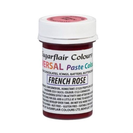 Sugarflair Universal Paste Color French Rose 22g CS-A6602