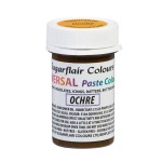 Sugarflair Universal Paste Colour Ochre, 22g