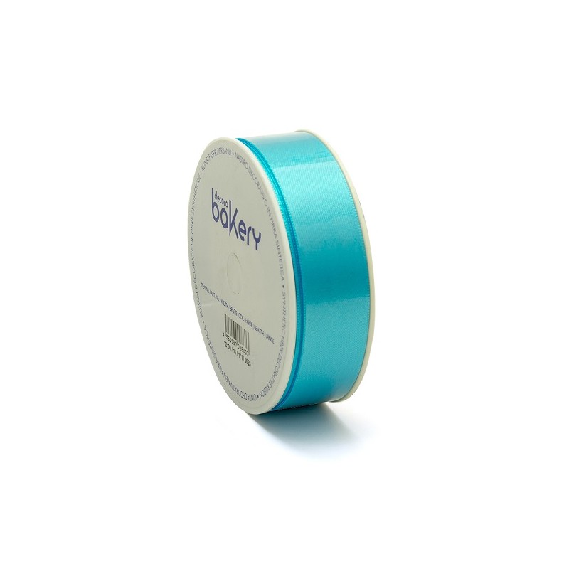 Decora Ribbon Azure-Turquoise, 25mm x 25m