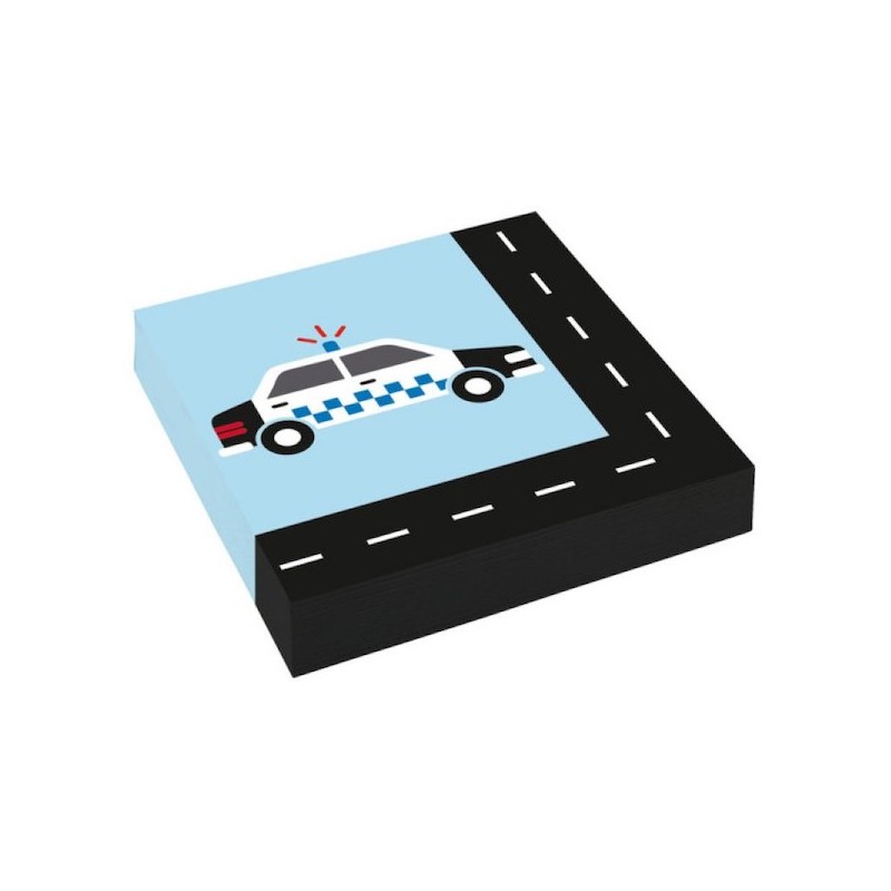 Amscan On the Road Napkins, 20 pcs