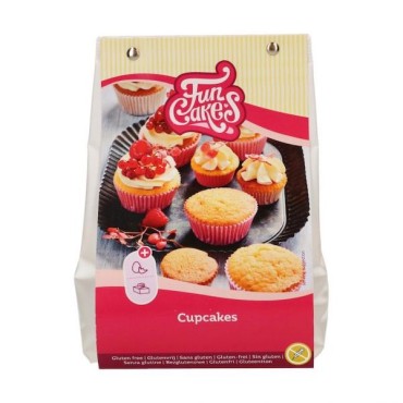 FunCakes Fertigbackmischung Cupcakes Glutenfrei 500g CS-F11110
