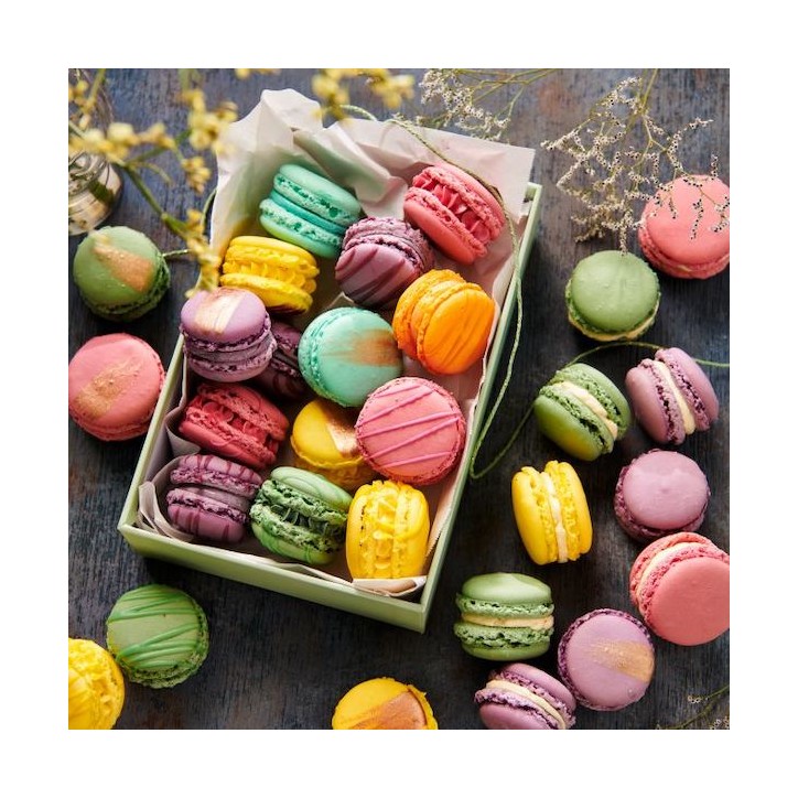 Macarons Backmischung Weiss – Glutenfreie Macarons leicht gemacht Macarons Backmischung Weiss – Glutenfreie Macarons leicht gemacht