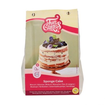 FunCakes Biscuit Sponge Cake Mix Gluten Free 500g CS-F11105