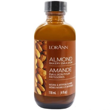 Lorann Bakery Emulsion Almond Natural Flavour No Alcohol 118ml CS-L0748