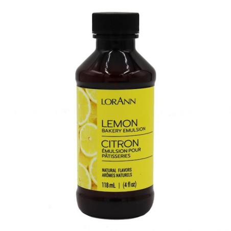 LorAnn Professional Bakery Emulsion Lemon 118ml CS-L0758