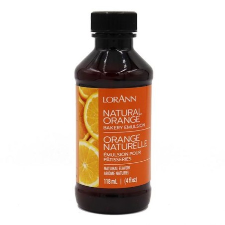 LorAnn Professional Bakery Emulsion Orange No-Alcohol 118ml CS-L0760