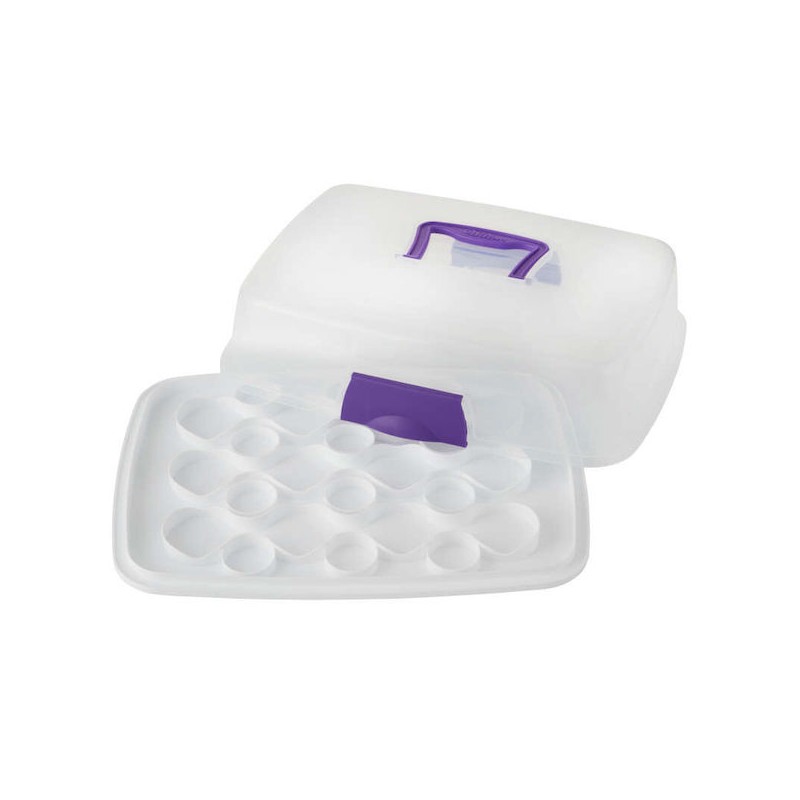 Wilton Oblong Cake & Cupcake Caddy, 43x33cm