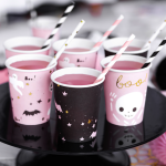 PartyDeco Halloween Boo! Party Cup, 6 pcs