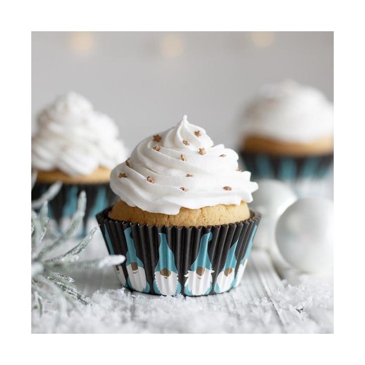 Städter Cupcake Papierförmchen Wichtel – 50 Stück für Weihnachten & Winter Städter Cupcake Papierförmchen Wichtel – 50 Stück für Weihnachten & Winter