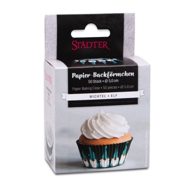 Städter Cupcake Paper Liners Elf Maxi 5cm 50pcs ST-337558