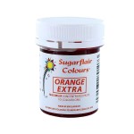 Sugarflair Lebensmittelfarbe Paste Extra Orange, 42g