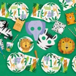 Unique Party Animal Safari Napkins, 16 pcs