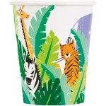 Unique Party Animal Safari Party Cups, 8 pcs