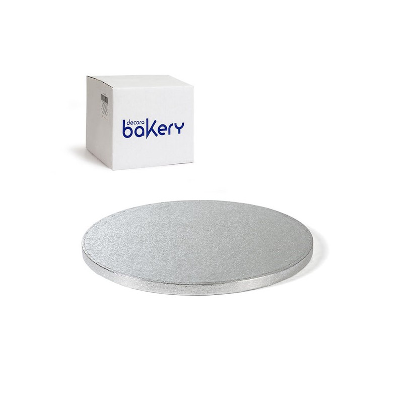 12mm Round Cake Board Silver, 50cm