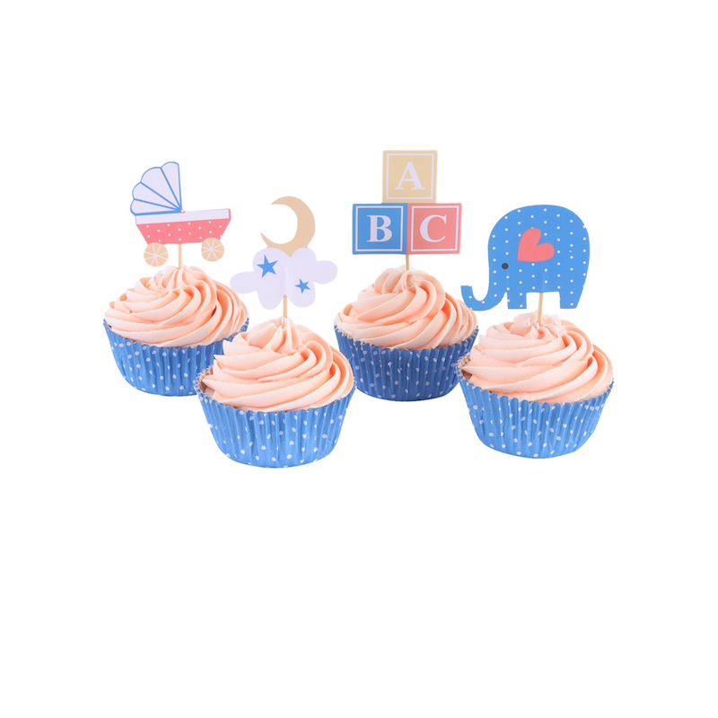 PME Cupcake Set New Baby, 24 pcs