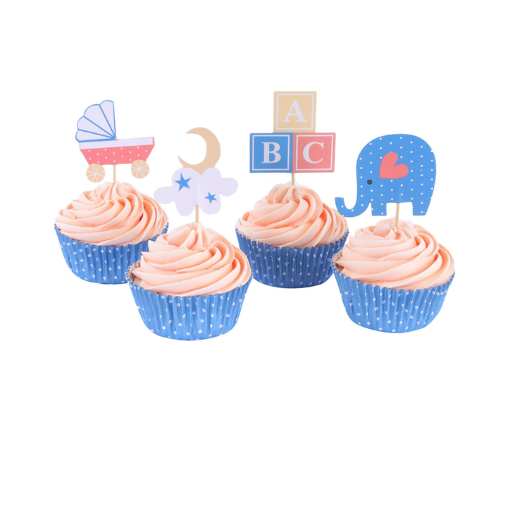 PME Cupcake Set New Baby 24 Stück – Baby Shower Cupcake Förmchen PME Cupcake Set New Baby 24 Stück – Baby Shower Cupcake Förmchen
